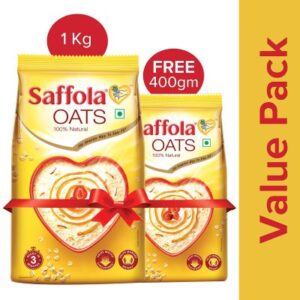 Best Saffola Oats, 1 kg with Free Saffola Oats India
